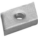 Plaque filetée TYPE 38/17 acier inoxydable A4 M10 (Par 100)