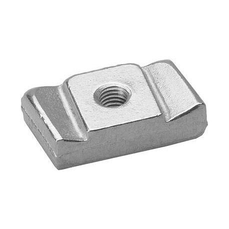 Plaque filetée type 50/30 acier inoxydable A4 M12 (Par 100)