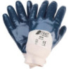 Gant en nitrile.bleu. Ceinture.partiellement enduite. Taille.8
