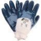 Gant en nitrile.bleu. Ceinture.partiellement enduite. Taille 9