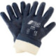 Gant en nitrile.bleu. Manchette.entièrement revêtue. Taille 10