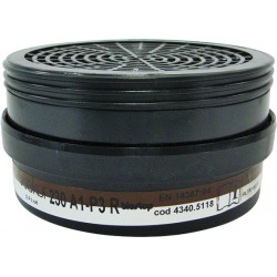 Filtre combin. 230 A1-P2 p.masque plein p.particules/vapeurs