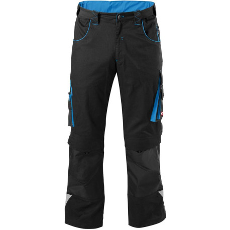 Pantalon H 24. noir/turquoise. Taille 110 FORTIS