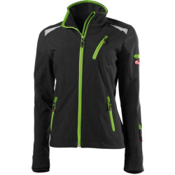 Veste femme FORTIS 24. noir/limegreen. Taille XL