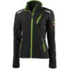 Veste femme FORTIS 24. noir/limegreen. Taille XL
