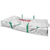 Sac à panneaux 260x125x30cm. Pression d'avertissement amiante. 1500kg FORTIS Bau