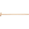 Manche de pelle-bêche 1100/41mm Poignée en T FORTIS Bau