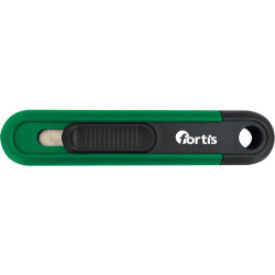 Couteau de sécurité avec lame trapézoïdale FORTIS