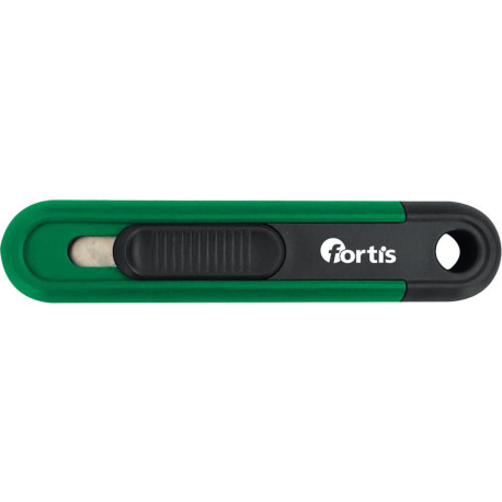Couteau de sécurité avec lame trapézoïdale FORTIS