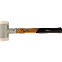 Marteau 30mm avec manche en hickory sans rebond FORTIS