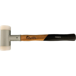 Marteau 50mm avec manche en hickory sans rebond FORTIS