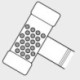 Marteau 60mm avec manche en hickory sans rebond FORTIS