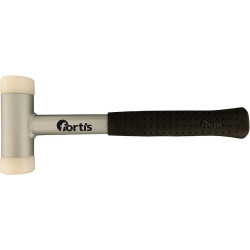Marteau 35mm avec manche en tube d'acier sans rebond FORTIS