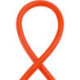 Tuyau d'eau de sécuritéPVC. orange vif. 25x4.00mm. 25m FORTIS (Par 25)