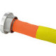 Tuyau plat de construction/industriel. orange. A/102mm avec 2 clapets anti-fuites. STORZ Raccord. 20m FORTIS