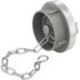 Raccord aveugle Storz aluminium. 75-B avec chaîne. 75-B. PN 10 FORTIS