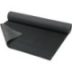 Tapis à stries fines SBR. noir. 3mm. 1200mm 10m FORTIS