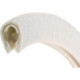 Protection d'arêtes flexible ronde. blanc-gris. 10x14.5 mm. Zone de serrage 1.0-4.5mm. 50m FORTIS (Par 50)
