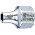 Douille à carré Zyklop avec emmanchements 1/4" et hexagonal Hex 11, 8.0 mm
