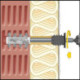 Système de montage à distance ResiTHERM 12 2 pcs. galv.