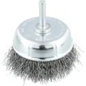 Brosse a boisseau Acier . 6mm 75mm grob ondulé Osborn