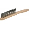 Brosse métalique acier 3-rangée Osborn