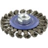 Brosse ronde fil acier 115x12mm M14x2,gez.Osborn (Par 10)
