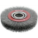 Brosse ronde Fil d'acier 200x30mm Osborn