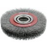 Brosse ronde Fil d'acier 200x30mm Osborn