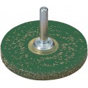 Brosse ronde Fil d'acier 6mm 63x8mm ondulé Osborn