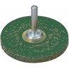 Brosse ronde Fil d'acier 6mm 63x8mm ondulé Osborn