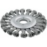 Brosse ronde, 115x12mm nouée Osborn