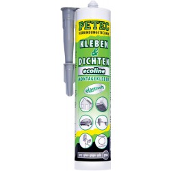 Collage et d'étanchéité ECOLINE 290 ml, gris (Par 6)