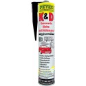 Mastic colle pour carrosserie , noir,310ml (Par 6)