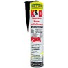 Mastic colle pour carrosserie , noir,310ml (Par 6)