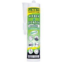 Collage et d'étanchéité ECOLINE 290 ml, transparent (Par 6)