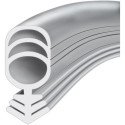 Joint UNIVERSEAL Plus pour plastique.TPE blanc DIY Progr..L 5mtr (Par 5)