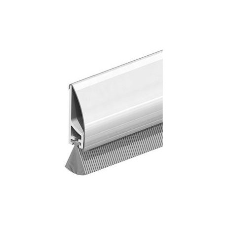 Inox Deluxe m brosse. à visser acier argent DIY Progr..L 1000mm