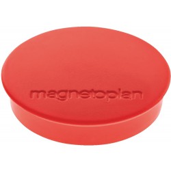 Aimant D30mm VE10 Force 700 g rouge