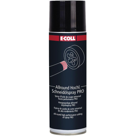 Huile de coupe universelle (haute teneur en huile) en spray sans chlore PRO 300ml E-COLL (Par 12)