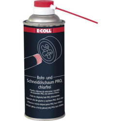 Mousse d'huile de perçage et de coupe haute performance sans chlore PRO 400ml E-COLL EE (Par 12)