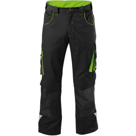 Pantalon ceinture H 24. noir/limegreen. Taille 62. FORTIS