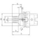 Mandrin à expansion hydraulique DIN69893A HSK-A63 14x150mm WTE