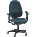 Chaise bureau tournante Top Pro 2 Bezug anthracite