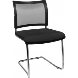 Chaise Visit20 m. /Netz,noir (Par 2)