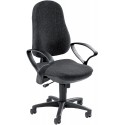 Chaise bureau tournante Support Synchro anthracite