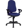 Chaise bureau tournante Support Synchro royalbleu