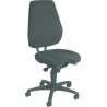 Chaise bureau tournante Alustar Basic Bezug noir