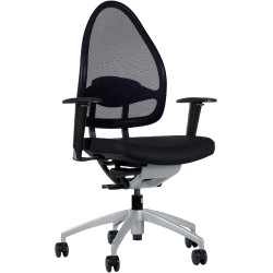 Chaise bureau tournante Open Base 10 noir