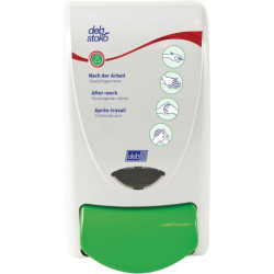 Distributeur mural en plastique pour cartouches de 1 lSoins de la peau INT. Internat. Systèmes (PR)